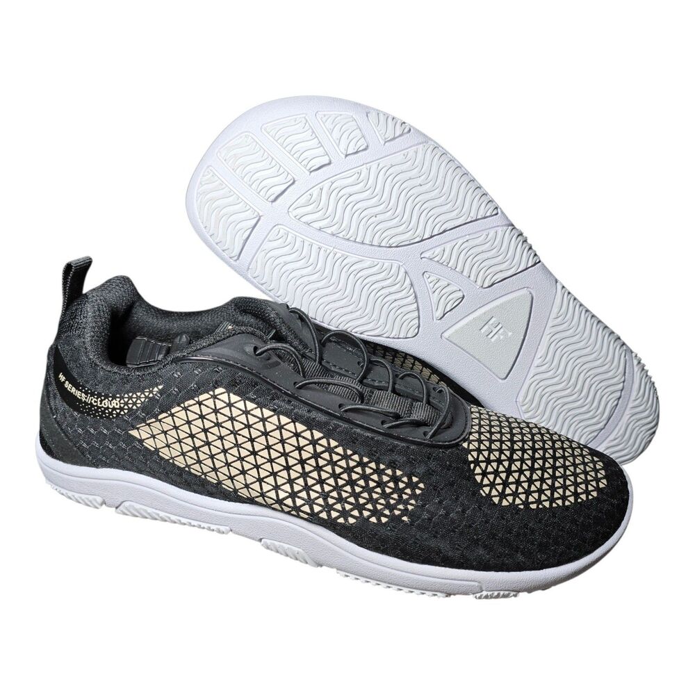 Hike Footwear Series Cloud Flow Ergonomic Barefoot Sneakers Black Unisex EU 38